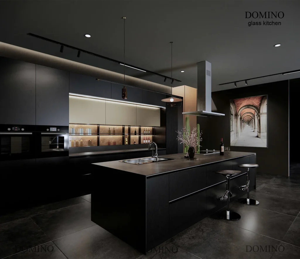 Lựa Chọn Tủ Bếp Inox Cánh Kính Tại Hải Phòng